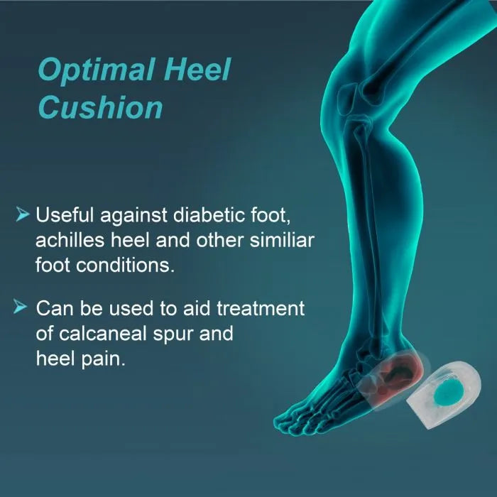 Tynor Heel Cushion Silicone (Pair) K-02