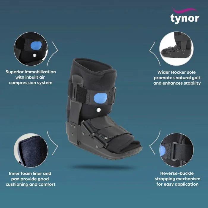 Tynor Walker Boot Air-Short D-52