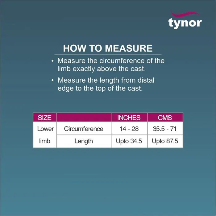 Tynor Cast Cover Leg C-16