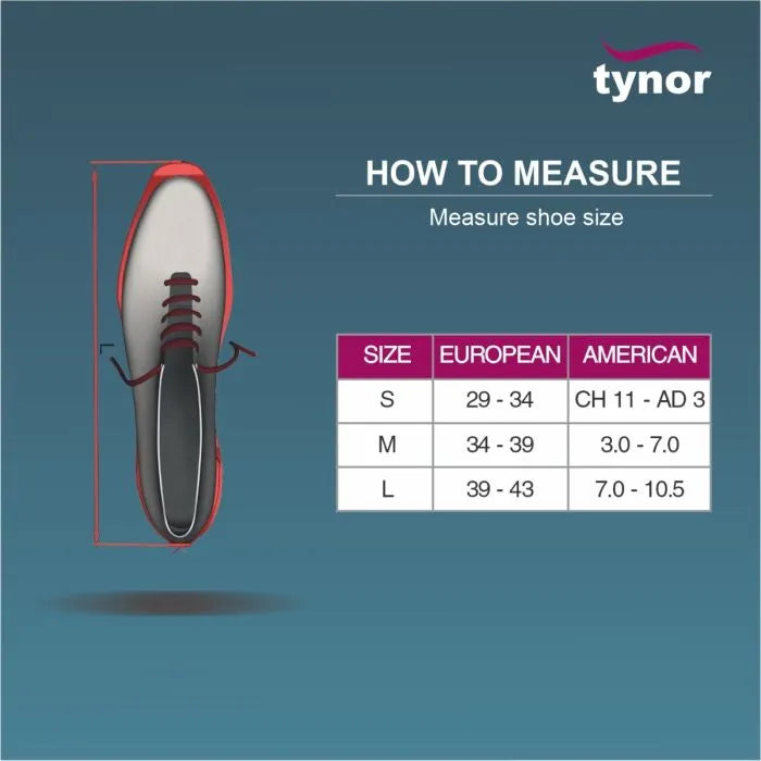 Tynor Arch Support Semi Pro (Pair) K-15