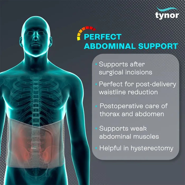Tynor Abdominal Support 9"/23cm A-01