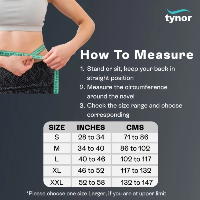 Tynor Abdominal Support 9"/23cm A-01