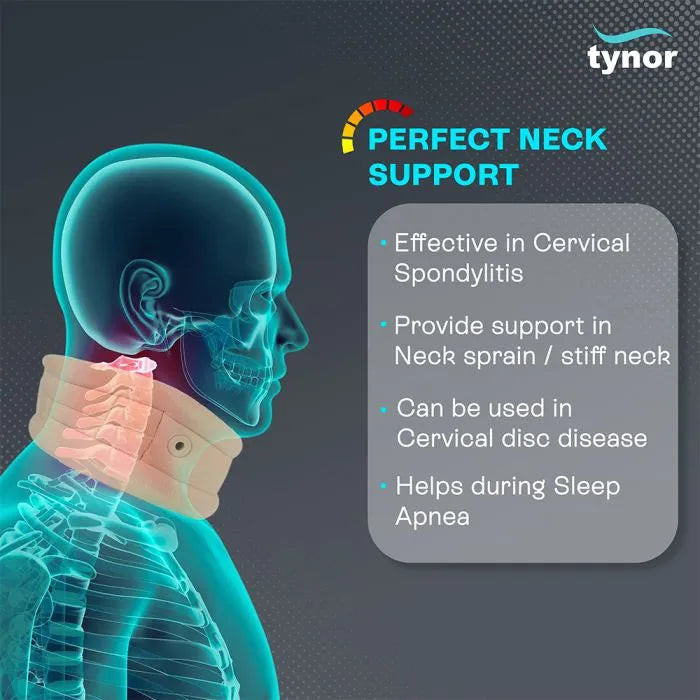 Tynor Cervical Collar Soft with Support B-02