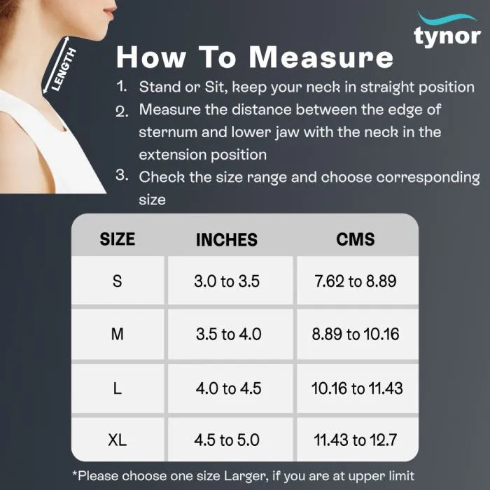 Tynor Cervical Collar Soft with Support B-02