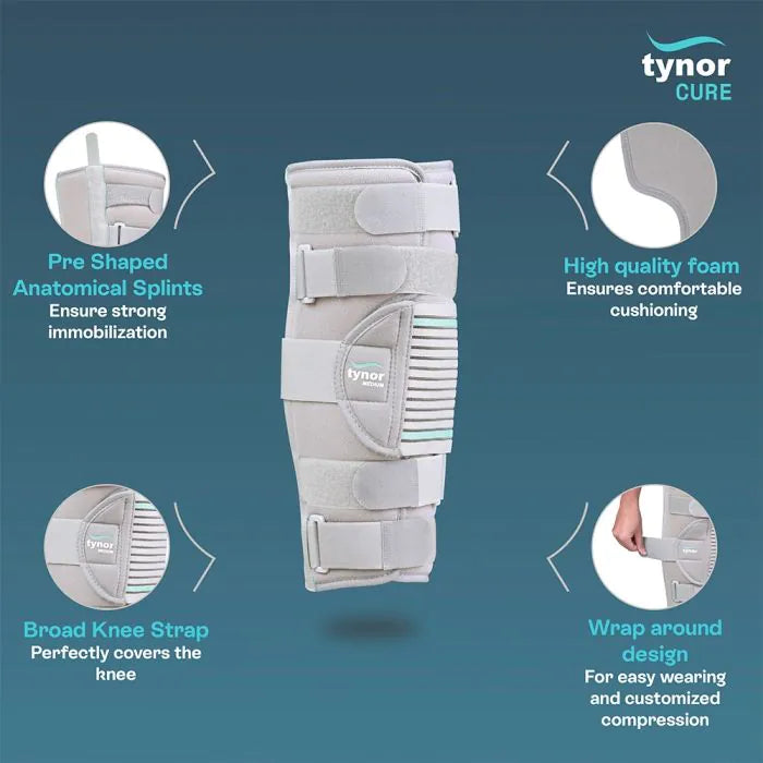 Tynor Knee Immobiliser 19"/48cm D-11