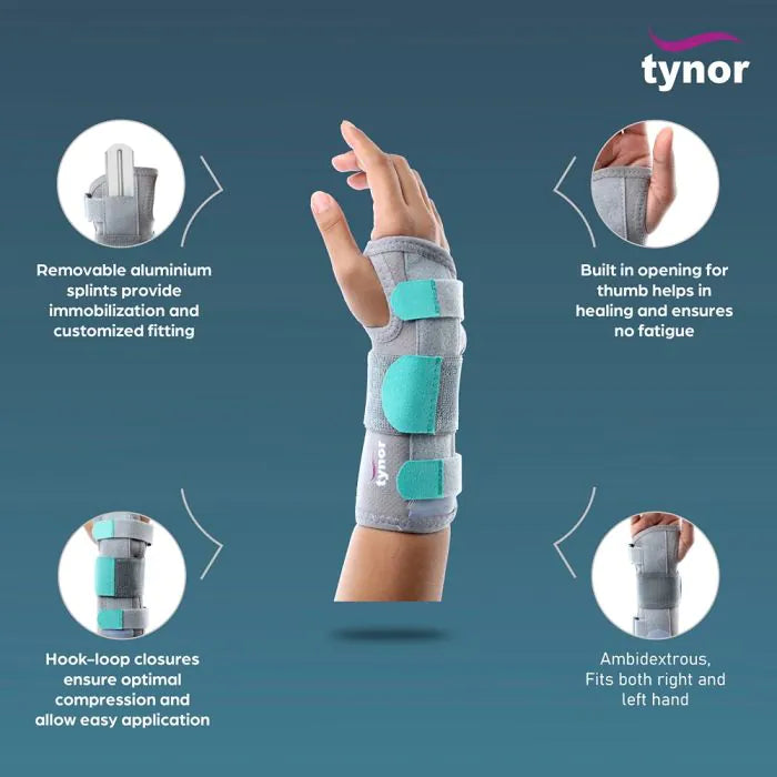 Tynor Wrist Splint Ambidextrous E-43