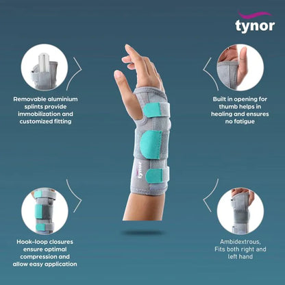 Tynor Wrist Splint Ambidextrous E-43