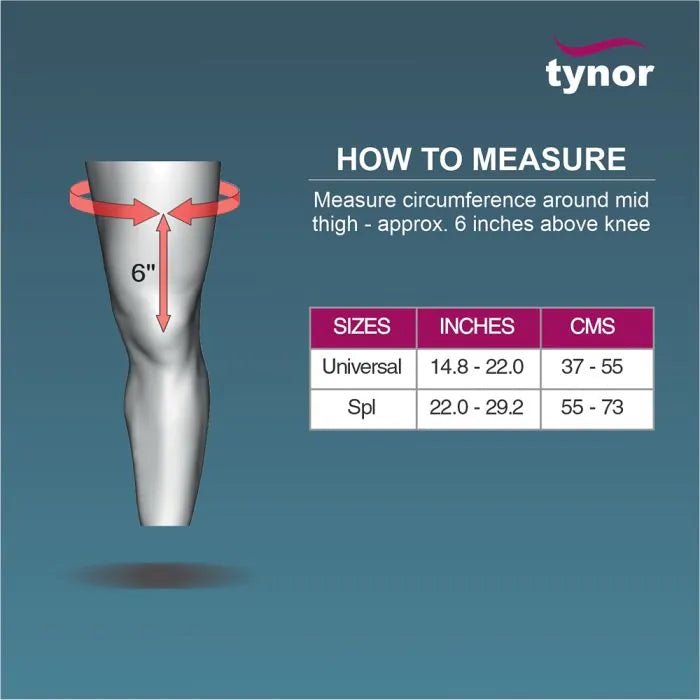 Tynor Knee Wrap (Neoprene) J-05 (Universal)