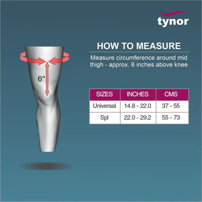 Tynor Knee Wrap (Neoprene) J-05 (Universal)