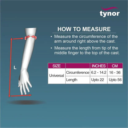 Tynor Cast Cover Arm C-19