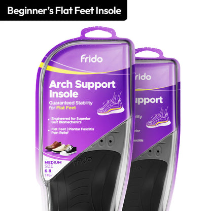 Frido Arch Support Insoles (Semi-Rigid)