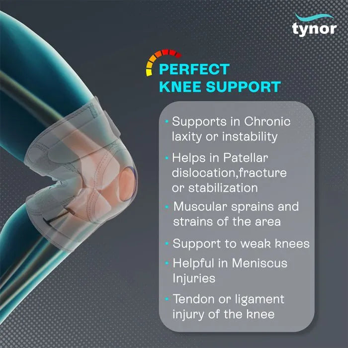 Tynor Knee Support Hinged (Neoprene) J-01