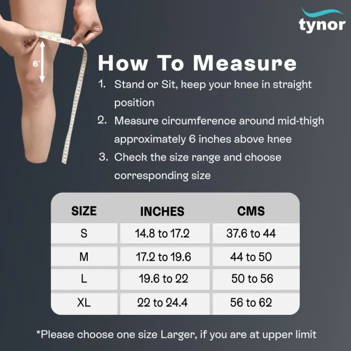 Tynor Knee Support Hinged (Neoprene) J-01