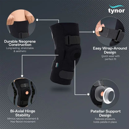 Tynor Knee Wrap Hinged (Neo) J-15
